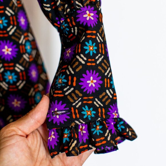 Saint Laurent Geo Motif Tunic Dress - Picture 8 of 16